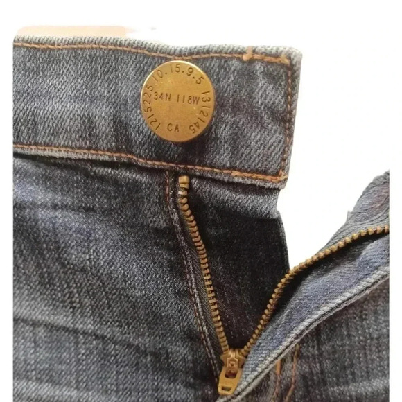 Current Elliott Distressed Skinny Jeans Size 27 - Picture 6 of 11